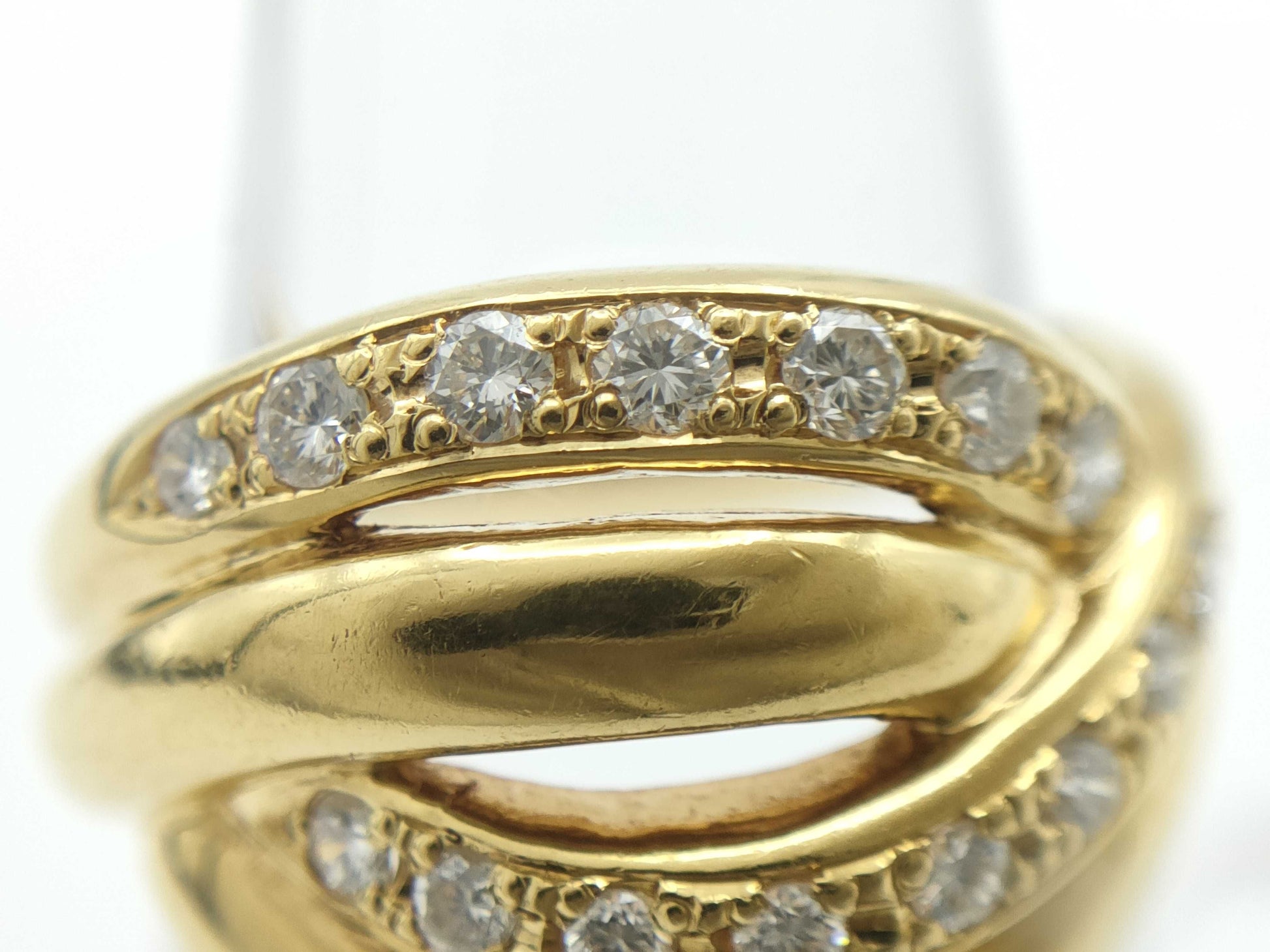 TASAKI D0.34ct K18 6.6g Ring 