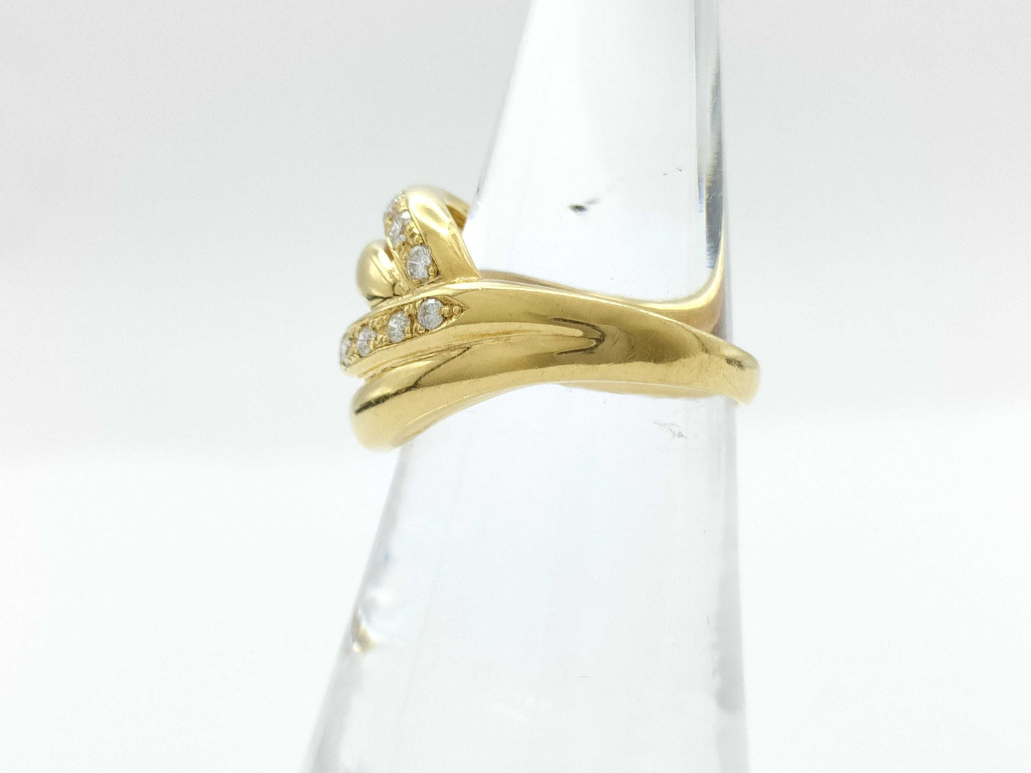 TASAKI D0.34ct K18 6.6g Ring 