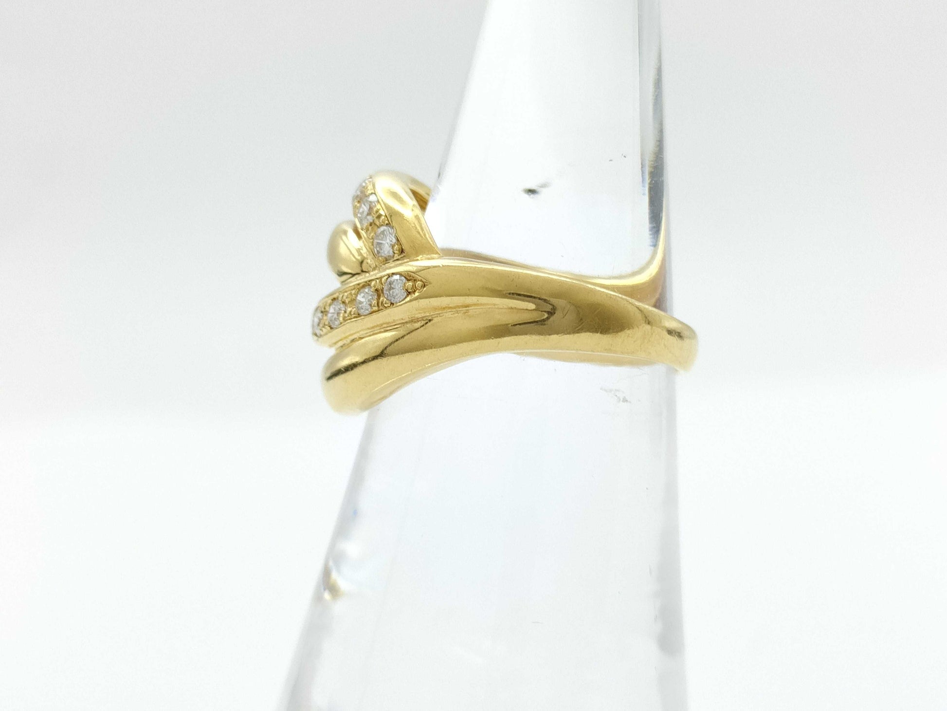 TASAKI D0.34ct K18 6.6g Ring 
