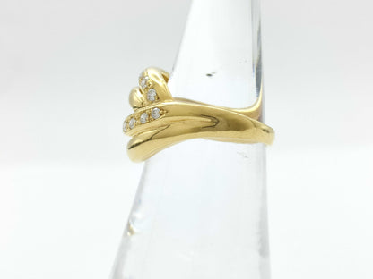 TASAKI D0.34ct K18 6.6g Ring 