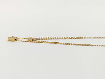 MIKIMOTO PERLITA D0.06ct K18 3.3g Necklace 