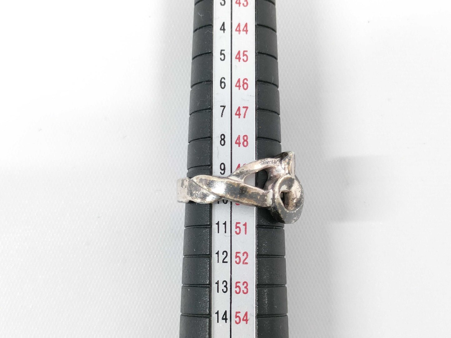 Tiffany & Co. Double Loving Heart 925 5.5g #9 Ring