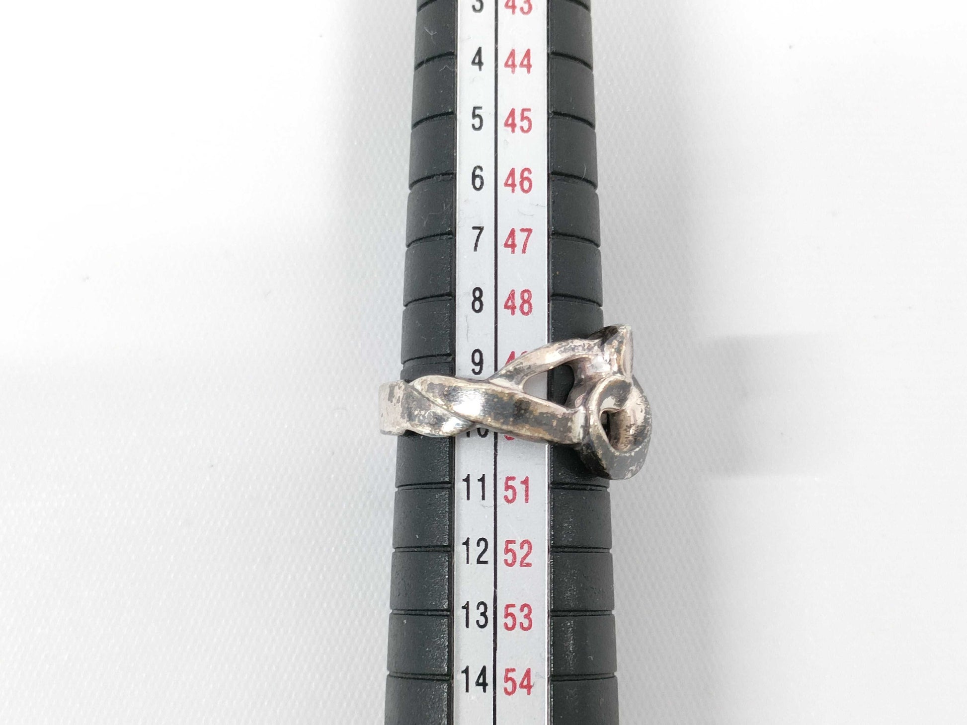 Tiffany & Co. Double Loving Heart 925 5.5g #9 Ring