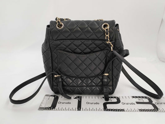 CHANEL CHANEL Lambskin Rucksack Rucksack