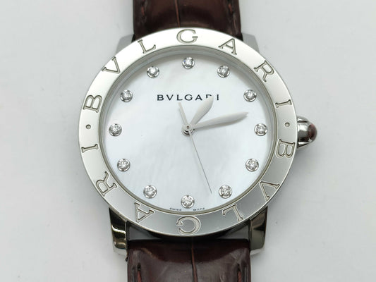 BVLGARI BBL37S PO5766 Automatic Shell Dial Women's Watch