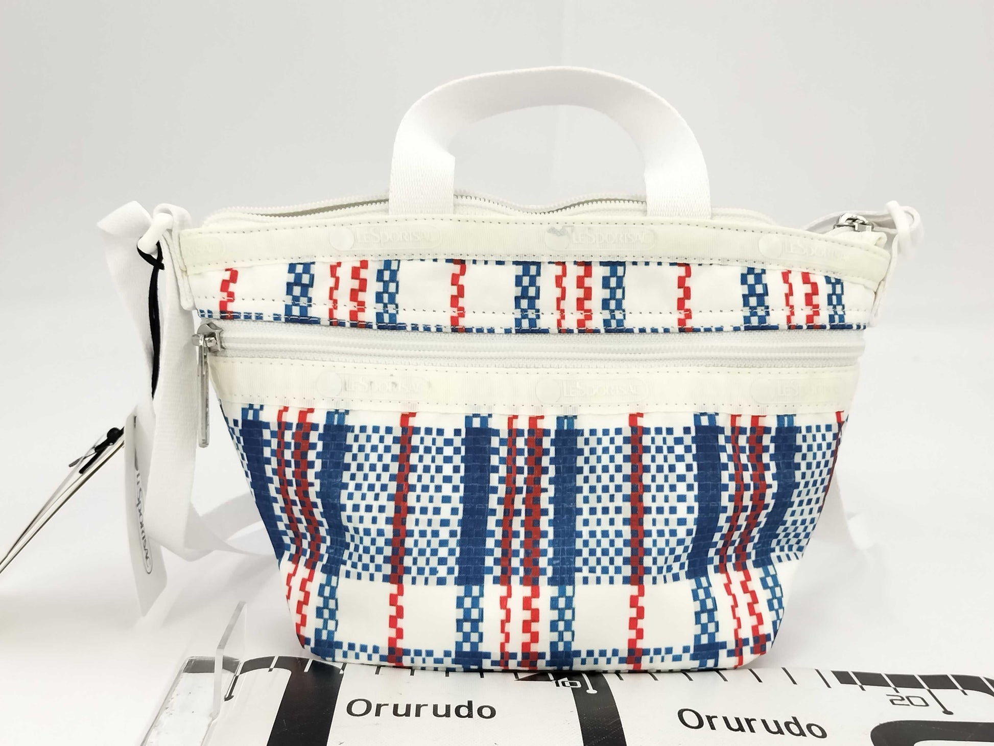 LeSportsac x Beams ALWAYTH Special Edition MINI CROSSBODY 2-Way Handbag in Nylon and Always Plaid