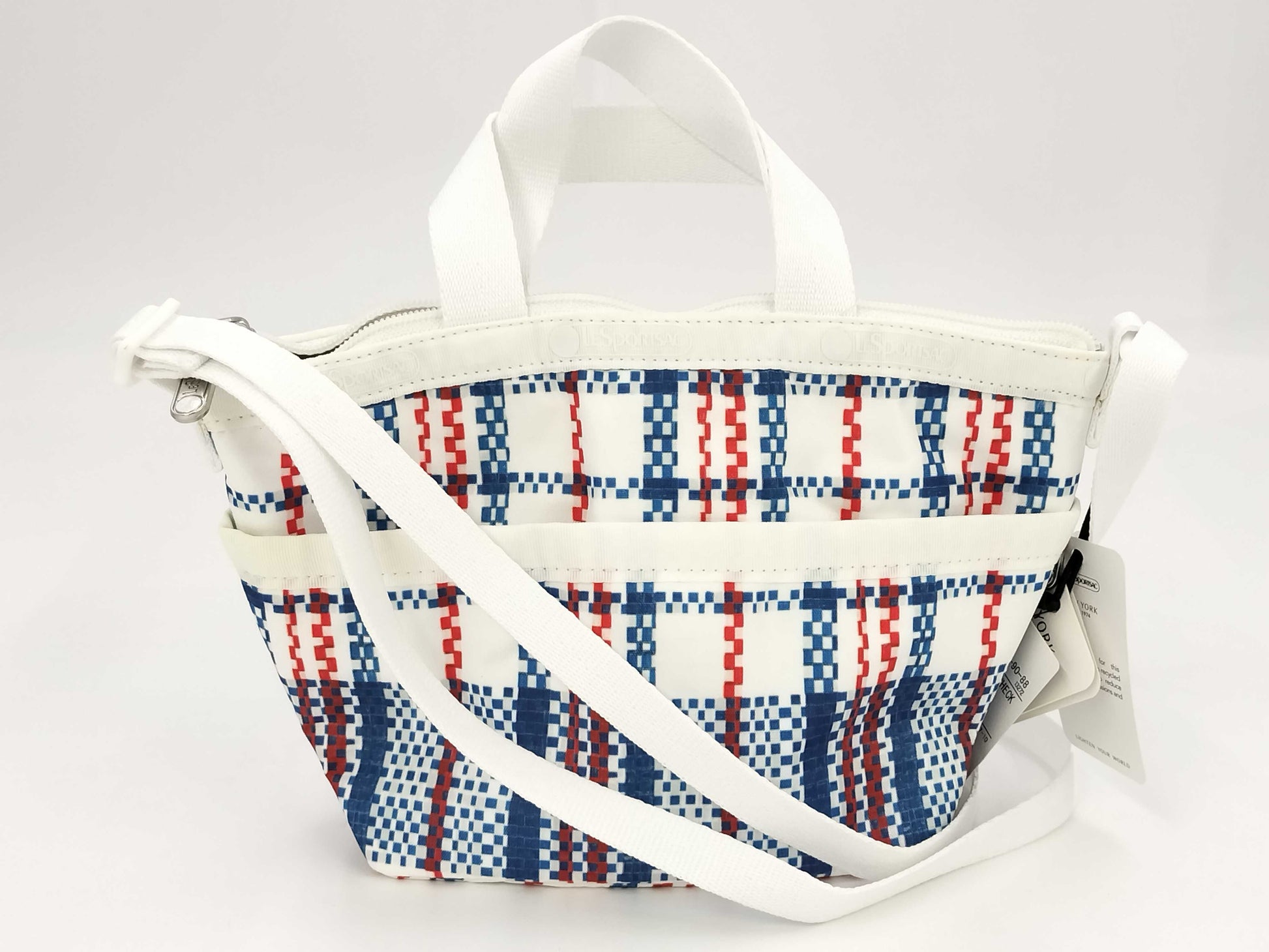 LeSportsac x Beams ALWAYTH Special Edition MINI CROSSBODY 2-Way Handbag in Nylon and Always Plaid