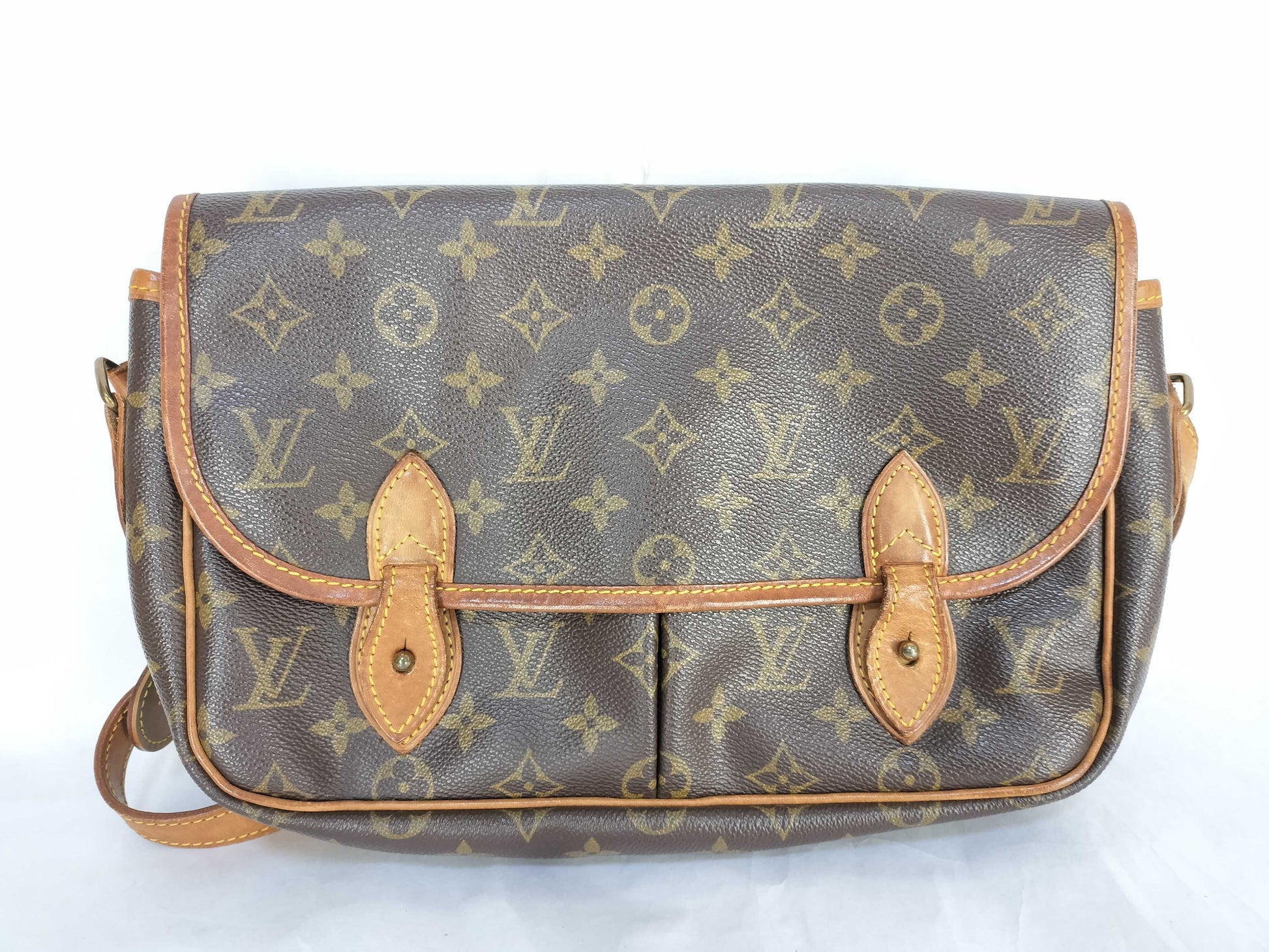 LOUIS VUITTON Monogram Gibessier Shoulder Bag
