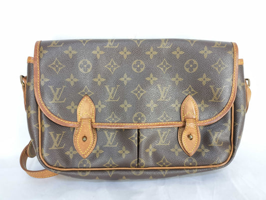 LOUIS VUITTON Monogram Gibessier Shoulder Bag