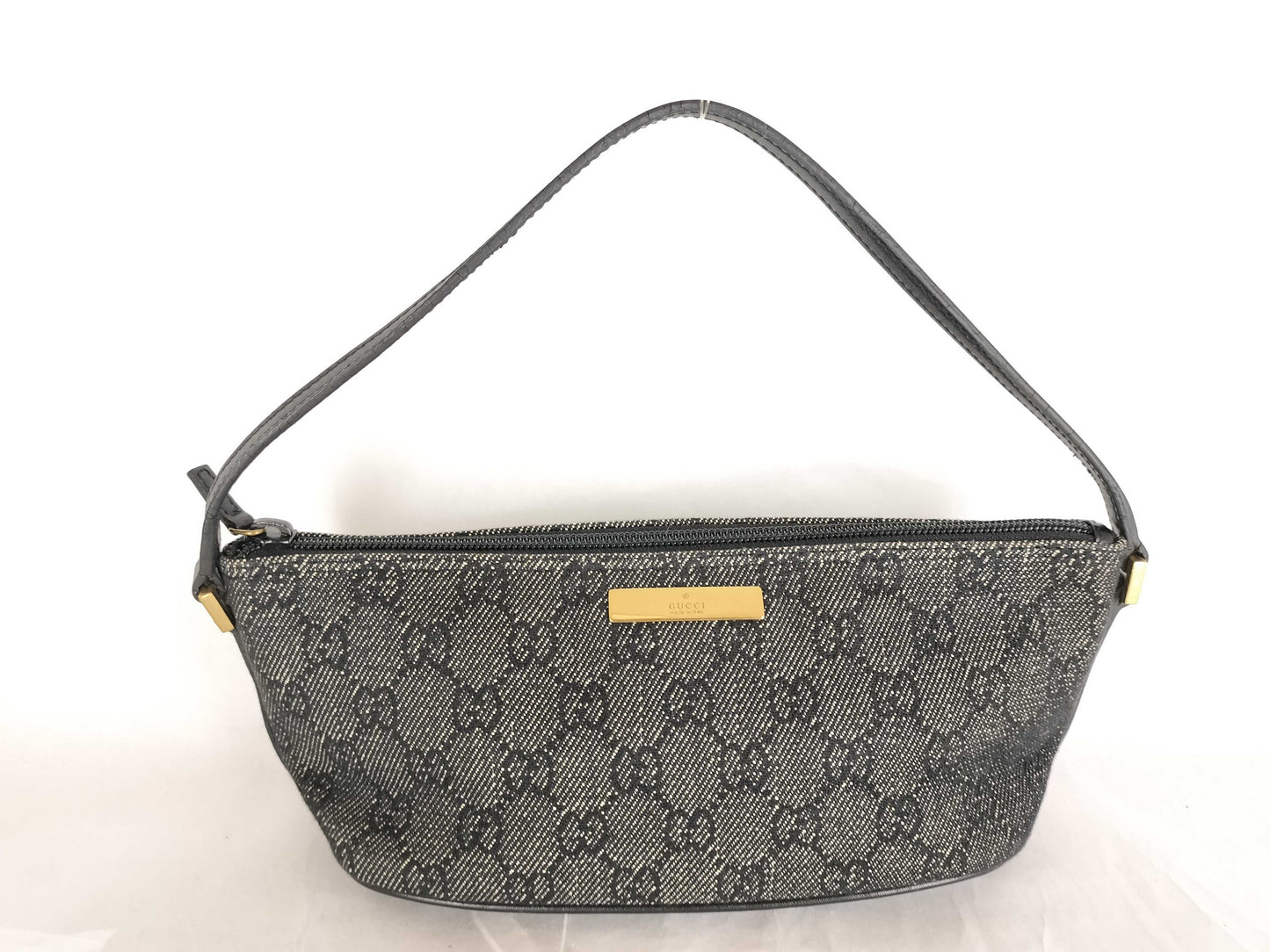 GUCCI GG Canvas Handbag Black