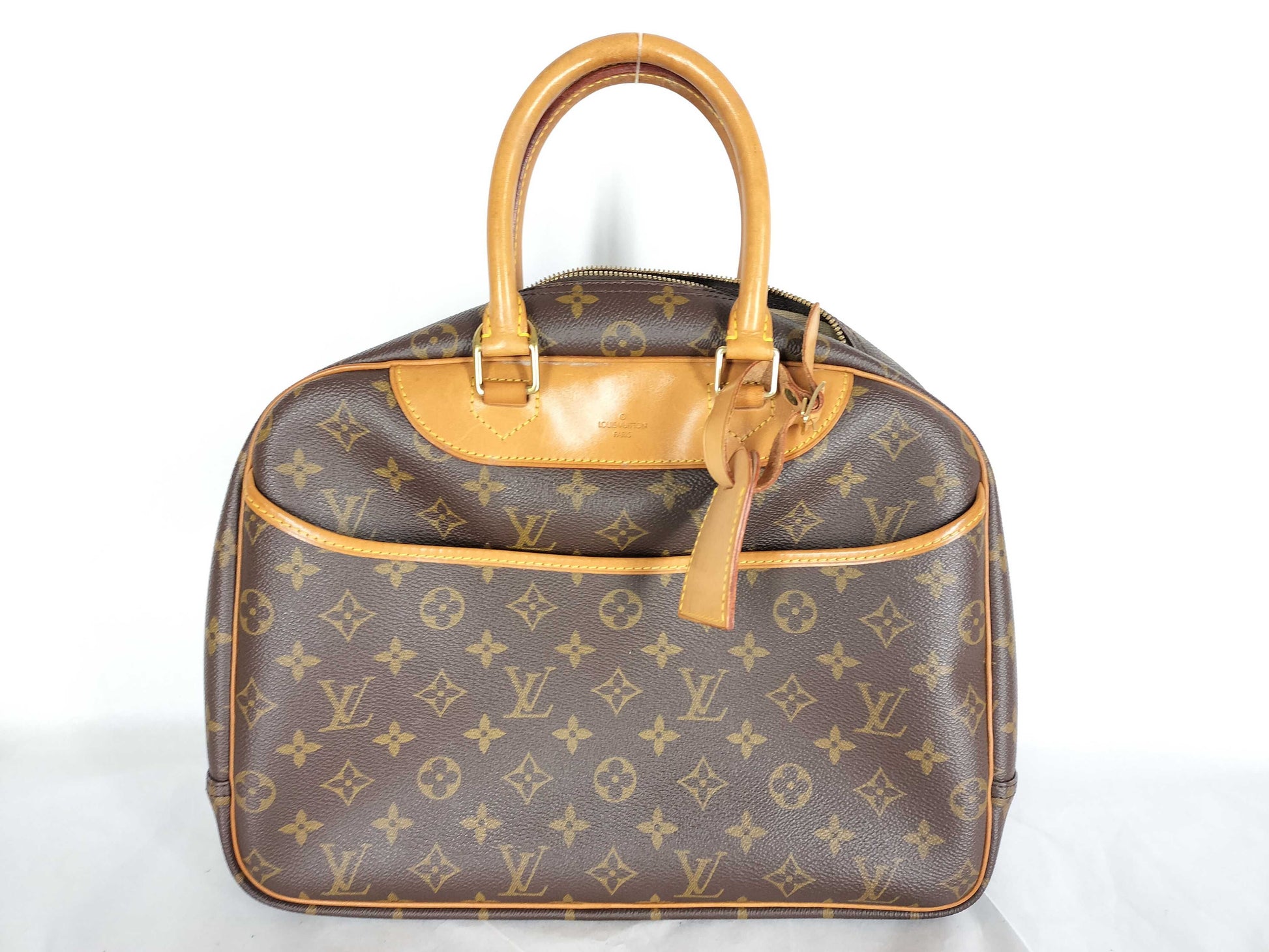 LOUIS VUITTON Monogram Deauville Handbag