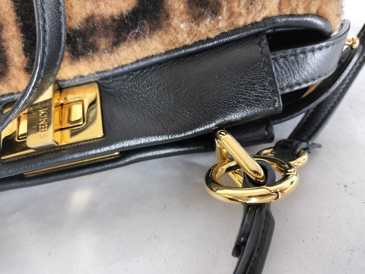 FENDI Fendi Peekaboo Shoulder Bag