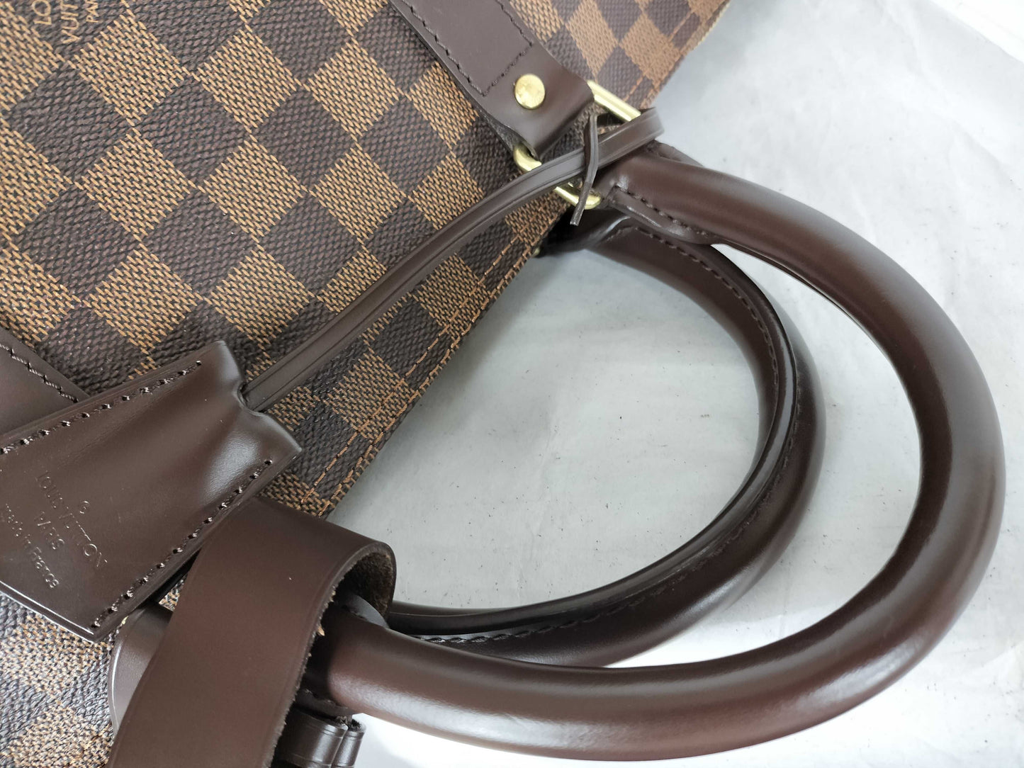 LOUIS VUITTON Damier Keepall 50 Boston Bag