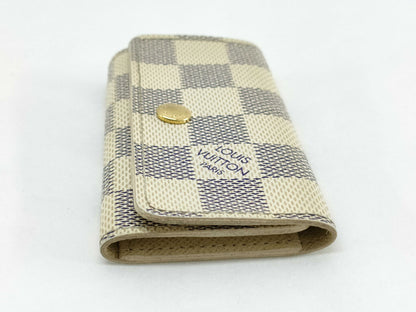 LOUIS VUITTON Damier Azur Multicle Key Case/Key Holder