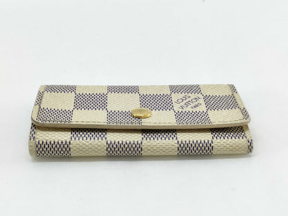 LOUIS VUITTON Damier Azur Multicle Key Case/Key Holder