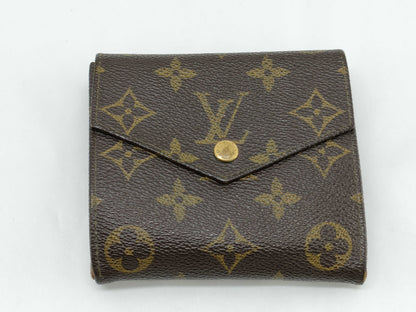 LOUIS VUITTON Monogram Louis Vuitton Monogram Folding Wallet