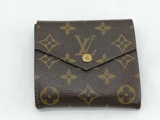 LOUIS VUITTON Monogram Louis Vuitton Monogram Folding Wallet