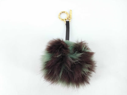 FENDI Fendi Fur Dice Charm Green Charm