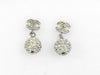 CHANEL Rhinestone Earrings