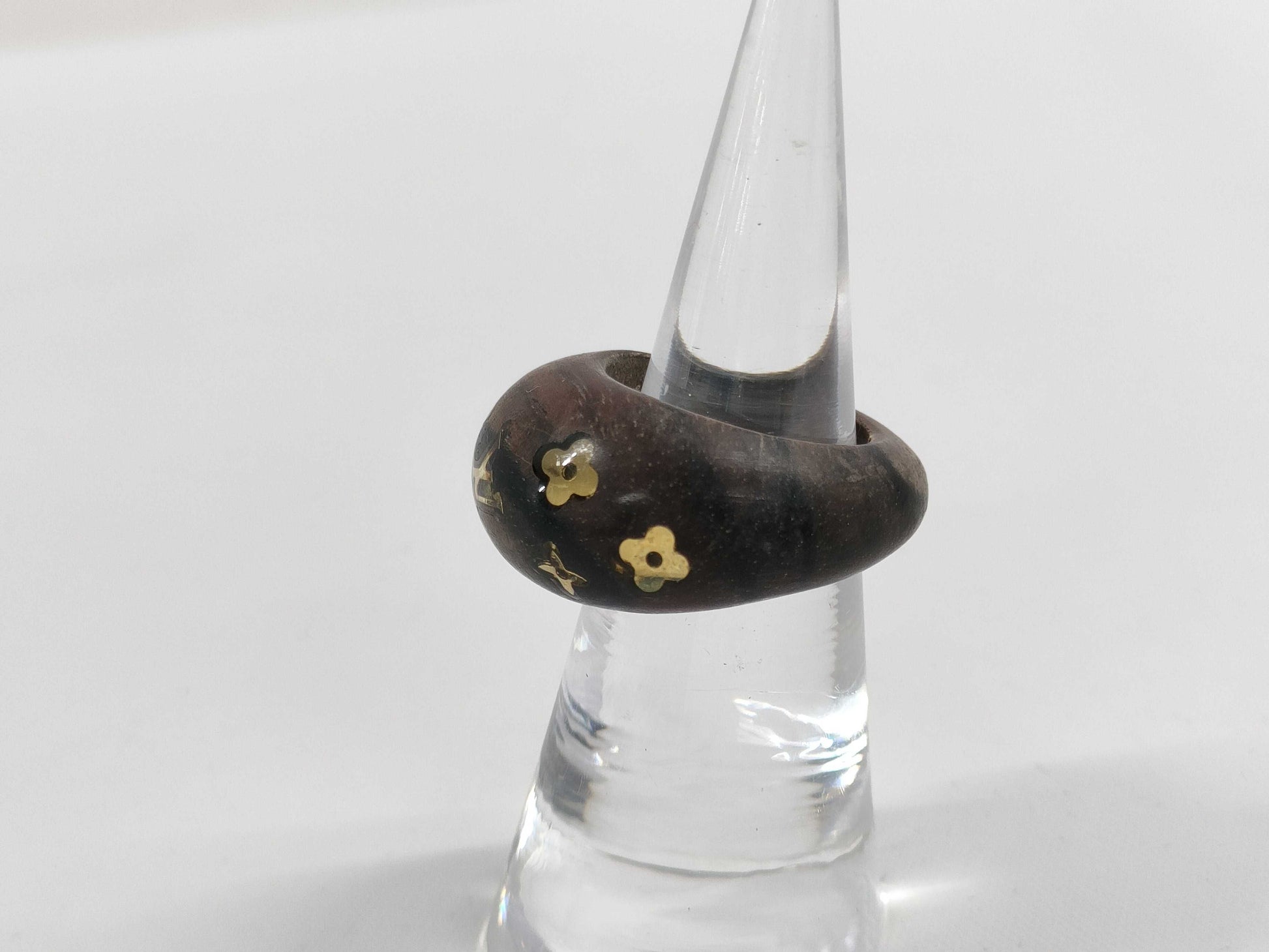 LOUIS VUITTON Berg Sylvania Wood Ring