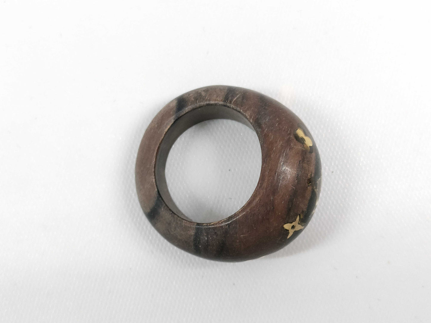 LOUIS VUITTON Berg Sylvania Wood Ring