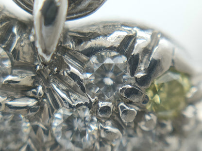 Tiffany&Co. Heart Diamond PT950 8.5g Ring 