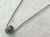 Demantoid Garne 0.30ct D0.14ct Pt/K18WG 3.7g Necklace 