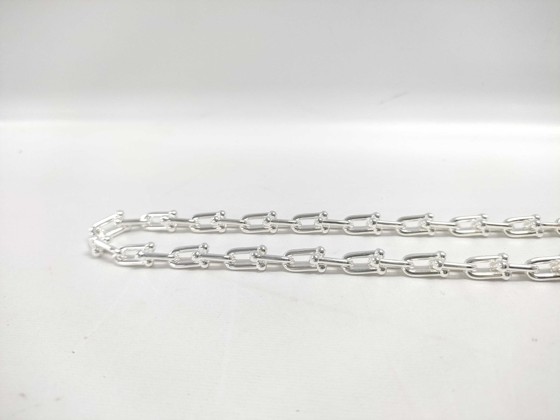 Tiffany & Co. Tiffany HardWear Small Link Necklace, Ag925, 40.6g