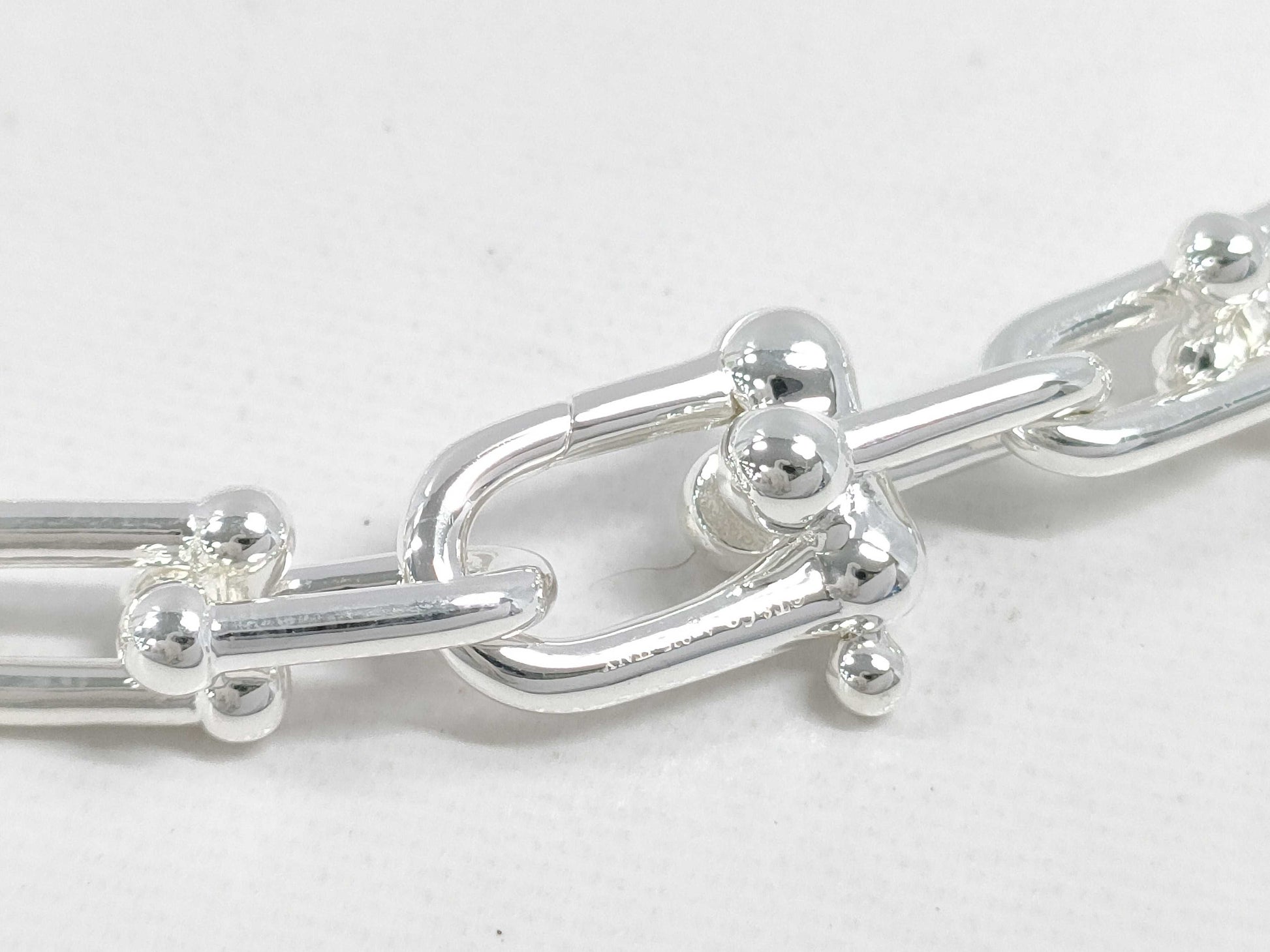 Tiffany & Co. Tiffany HardWear Small Link Necklace, Ag925, 40.6g