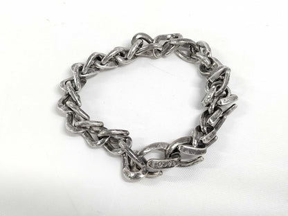 Tiffany & Co. Tiffany Forge Medium Link Bracelet, Oxidized Finish, 21 Links , Ag925, 44.3g