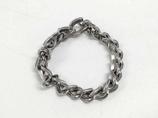 Tiffany & Co. Tiffany Forge Medium Link Bracelet, Oxidized Finish, 21 Links , Ag925, 44.3g