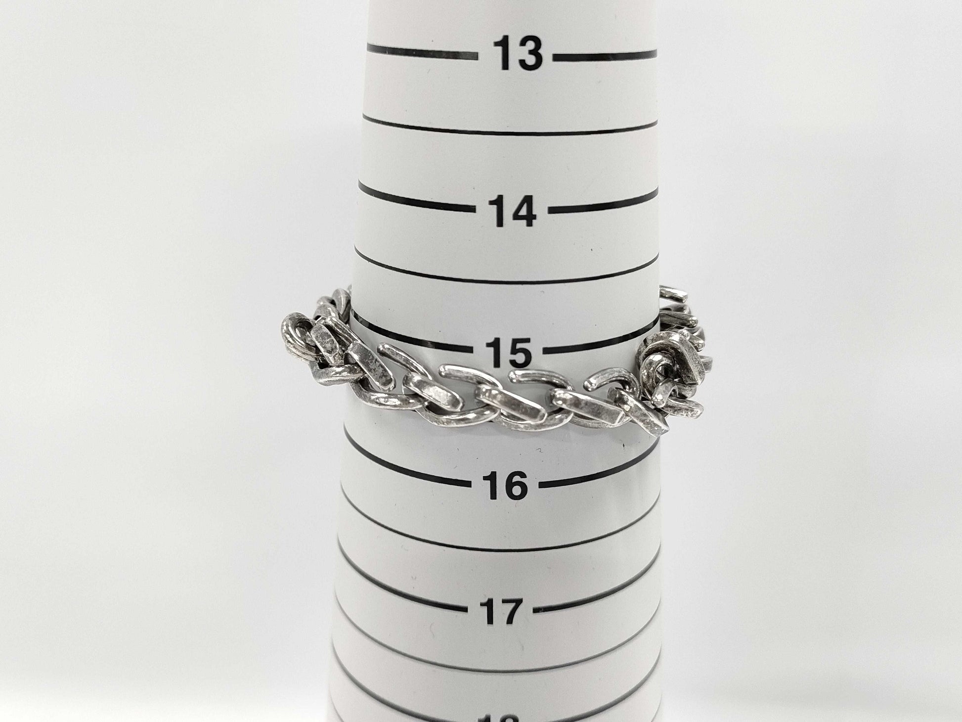 Tiffany & Co. Tiffany Forge Medium Link Bracelet, Oxidized Finish, 21 Links , Ag925, 44.3g