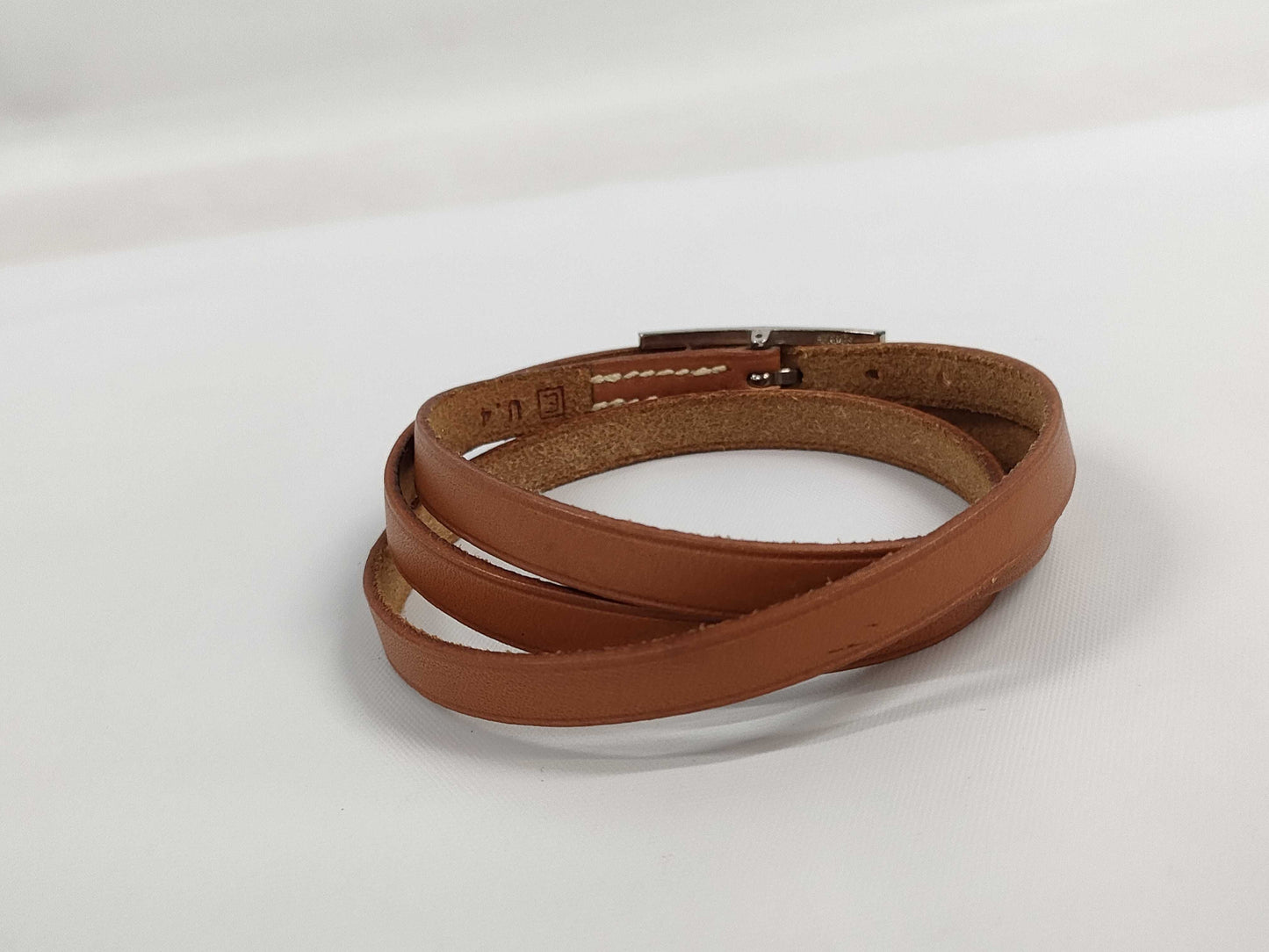 HERMES Hermes □E Bracelet Bangle