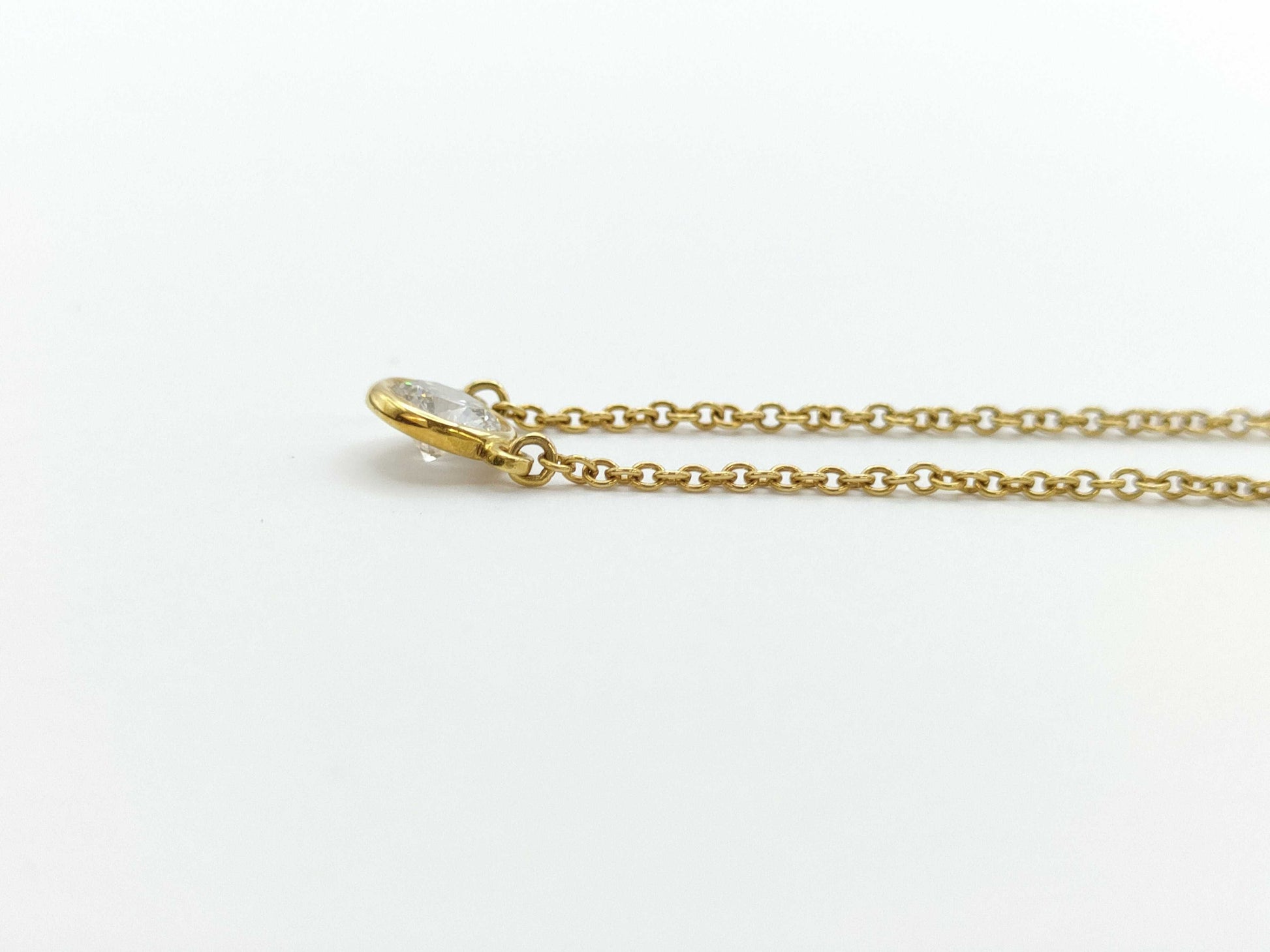 Tiffany&Co. By the Yard 1PD 750 2.0g Necklace 