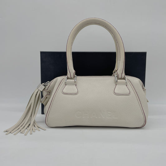 CHANEL CHANEL Fringe Boston Bag 8th Range Boston Bag
