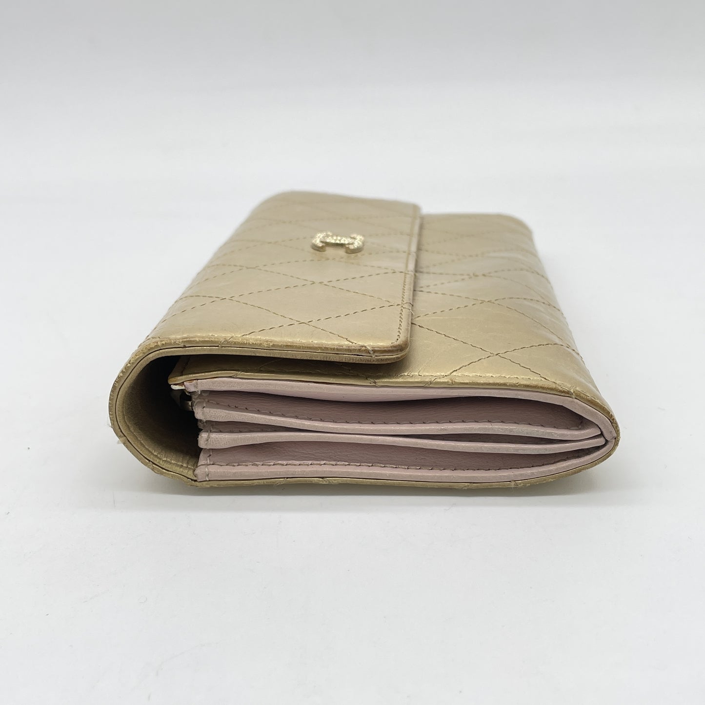 CHANEL CHANEL Coco Mark Matrasse Flap Long Wallet 15th Range Wallet