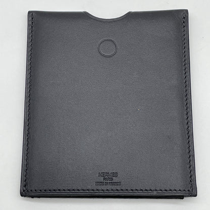 HERMES HERMES Noir Pass Case Card Case, Pass Case, Business Card Holder