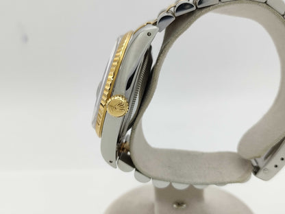 ROLEX 16233G L953697 Black Dial Men's Watch