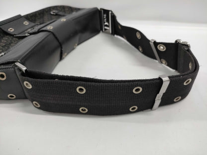 Dior Trotter Shoulder Canvas/Leather Shoulder Bag