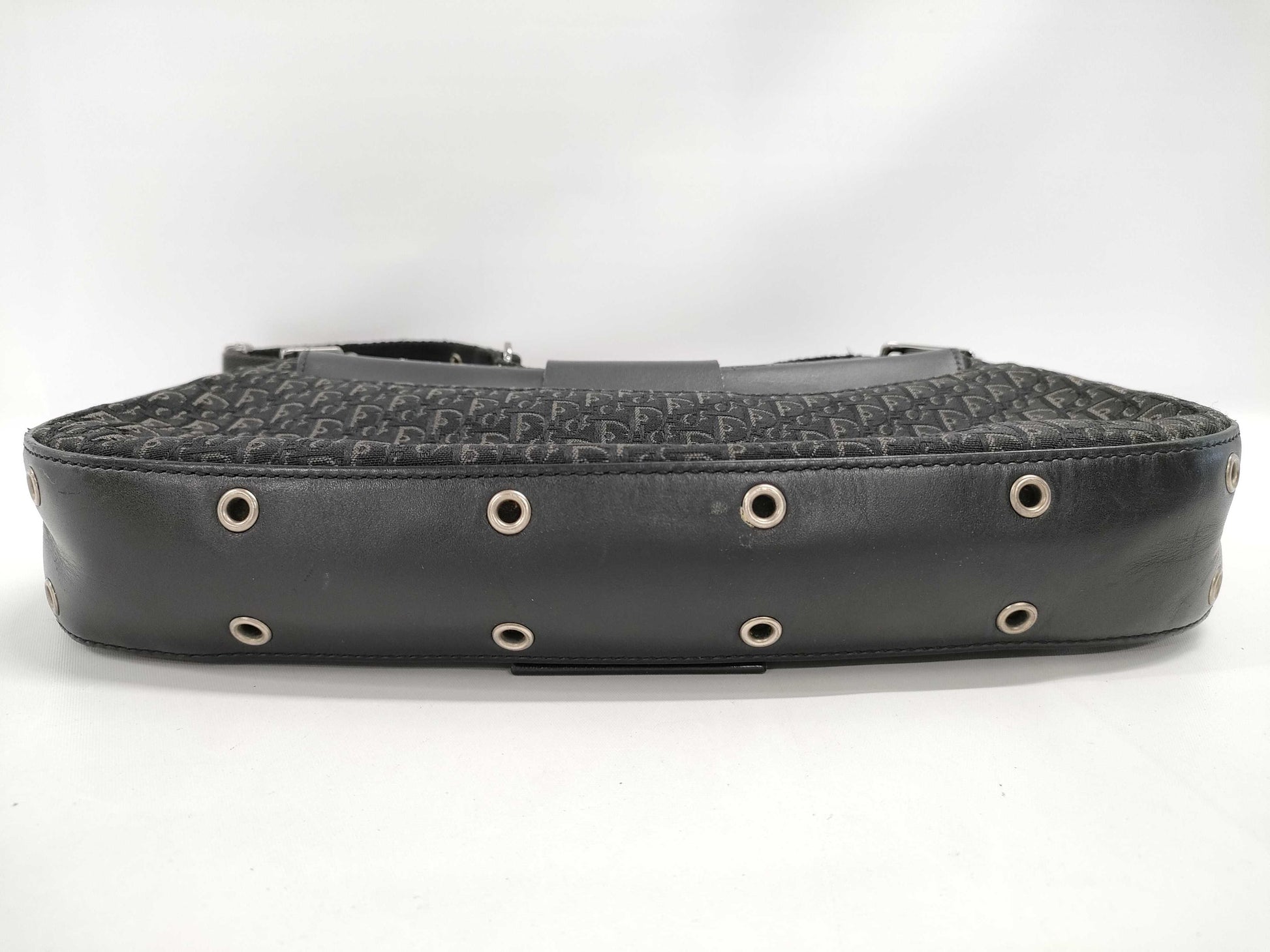 Dior Trotter Shoulder Canvas/Leather Shoulder Bag