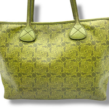 CELINE Green Tote Bag