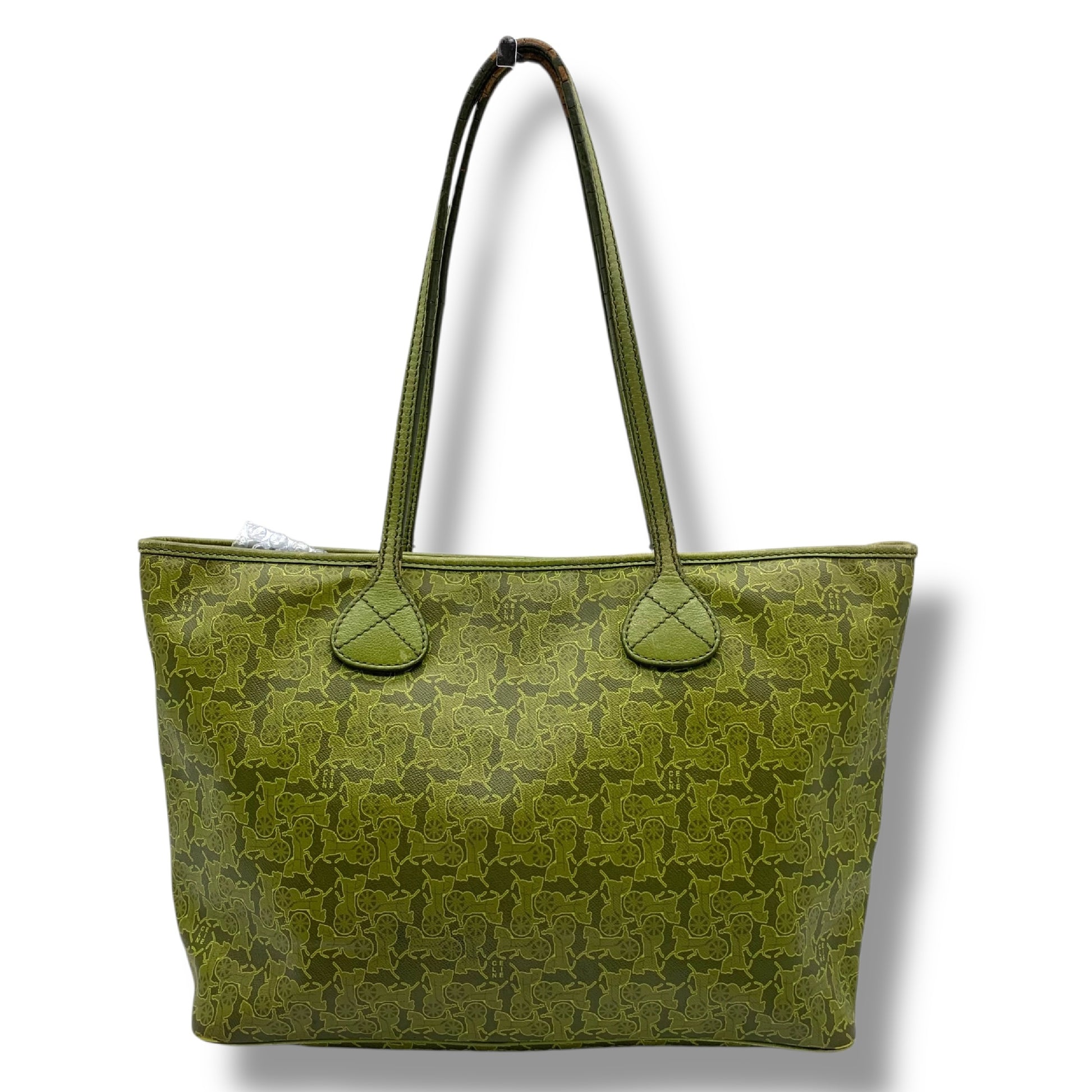 CELINE Green Tote Bag