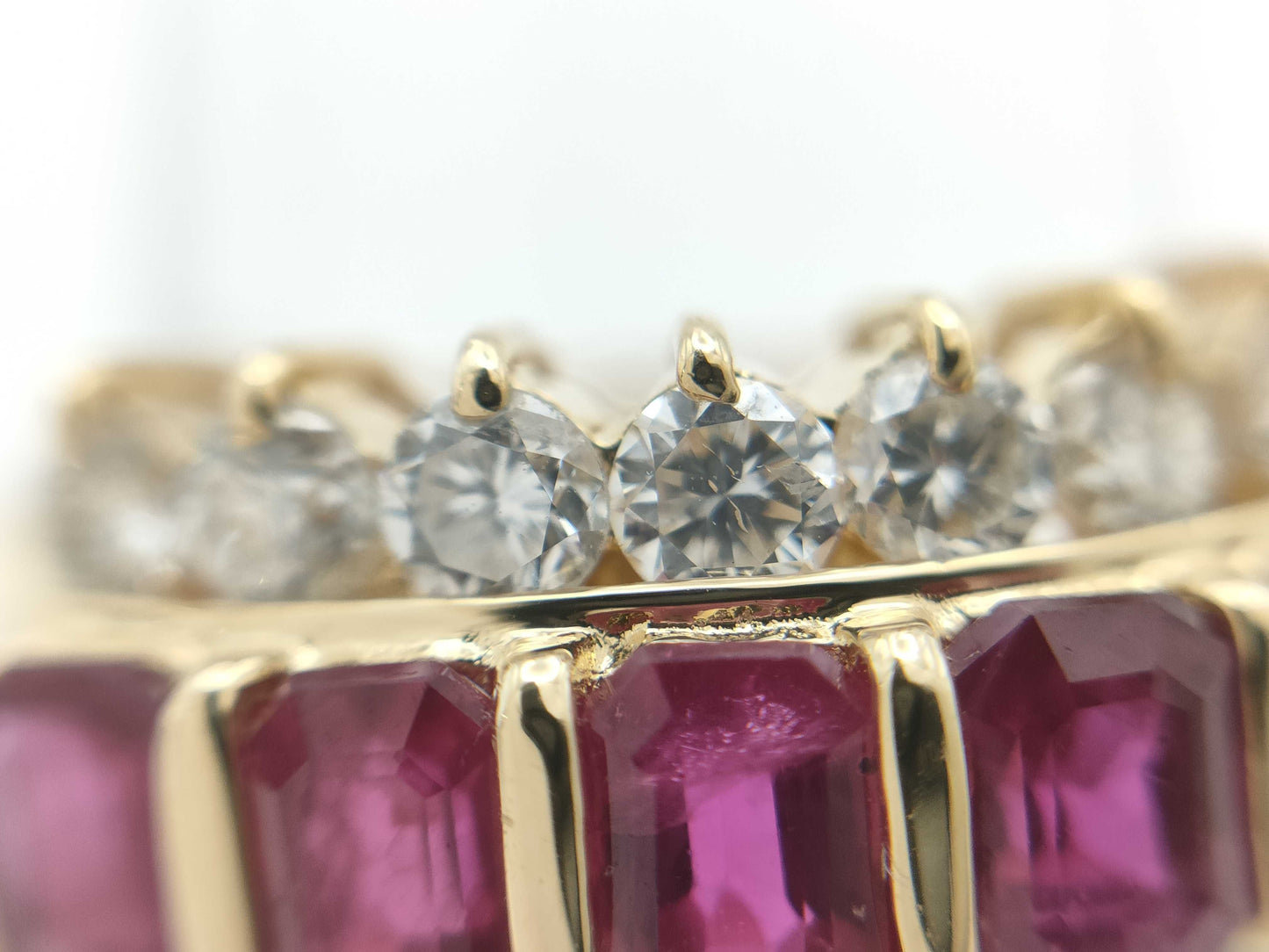 R1.14ct D0.65ct K18 4.2g Ring 