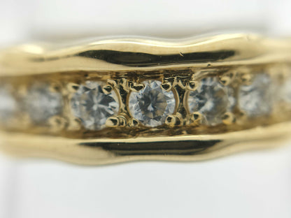 SEIKO D0.35ct K18 4.9g Ring 