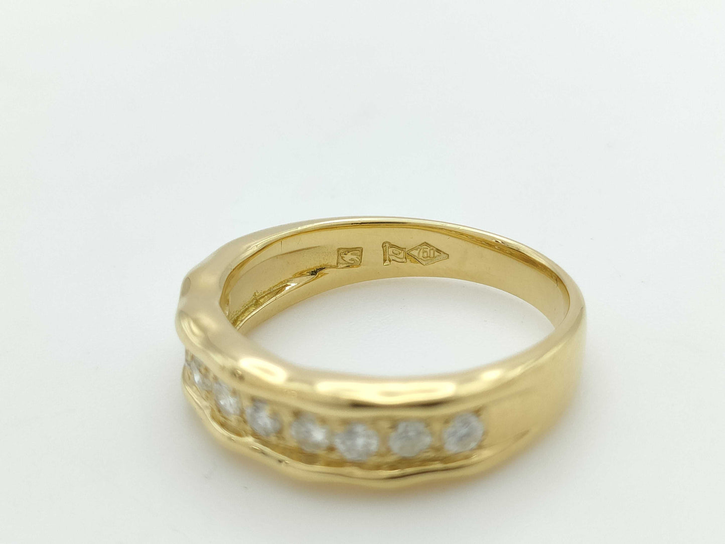 SEIKO D0.35ct K18 4.9g Ring 