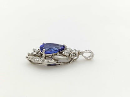 TZ4.94ct D0.91ct D0.04ct PT900 8.4g Pendant Top 