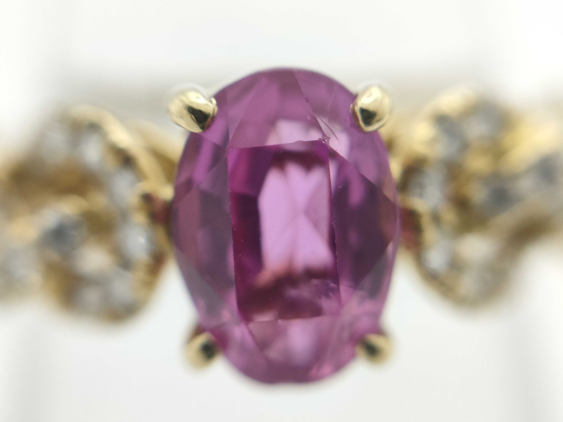 PS1.29ct D0.35ct K18 3.1g Ring 