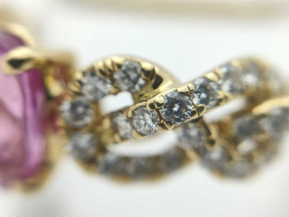 PS1.29ct D0.35ct K18 3.1g Ring 