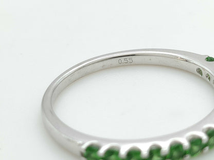 G0.55ct K18WG 2.8g Ring 