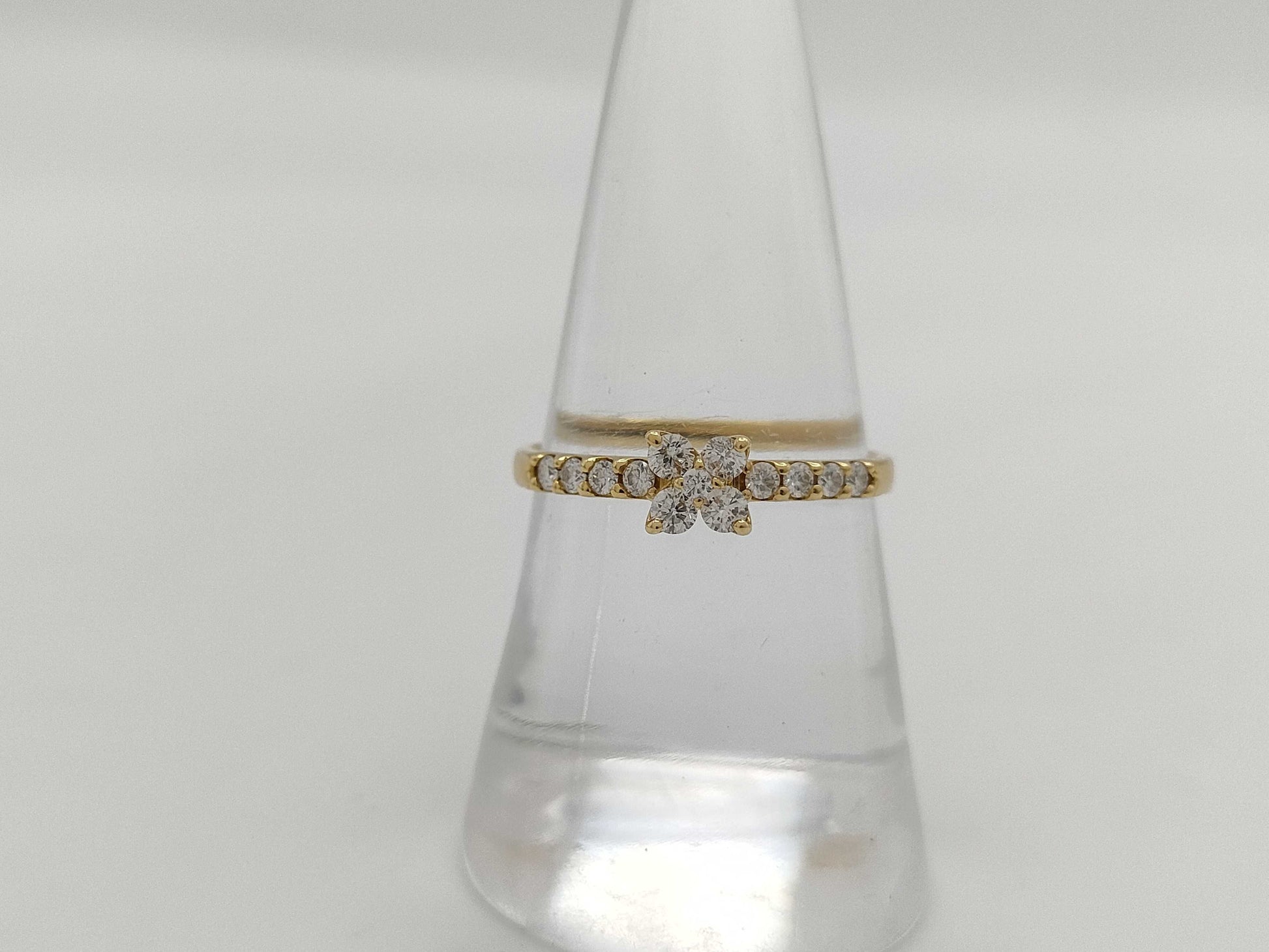 D0.30ct K18 1.8g Ring 